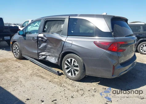 2025 Honda Odyssey Ex-L из США, поврежденный, VIN 5FNRL6H68SB080808